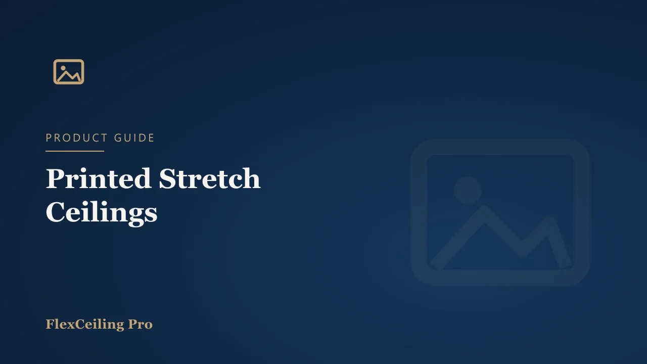 Printed Stretch Ceilings: Custom Designs, Skies and Branding