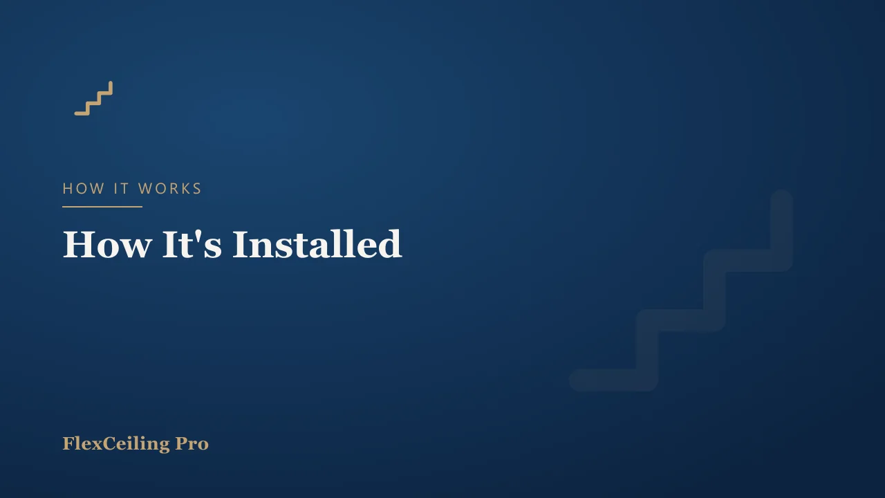 How a Stretch Ceiling Is Installed: Step by Step