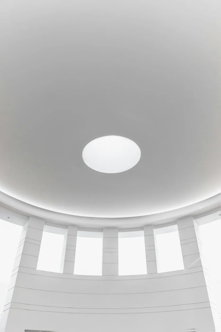 Satin stretch ceiling finish