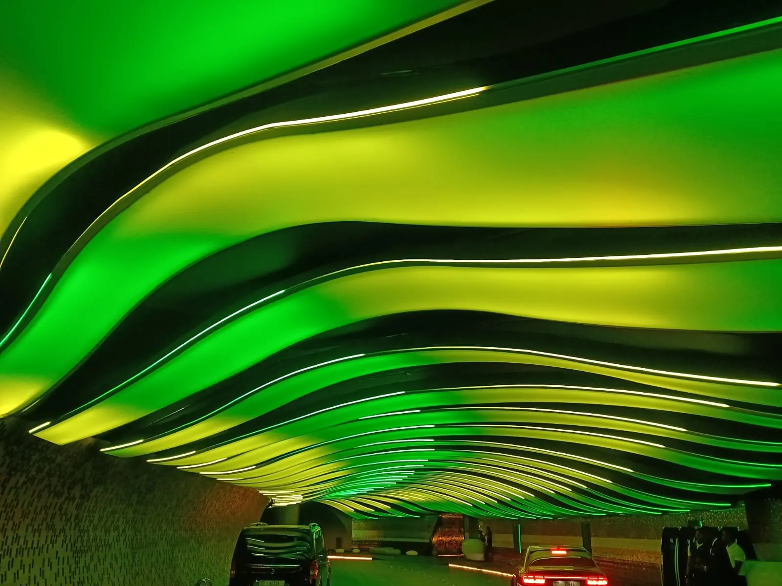 Wave Ceiling — example 2