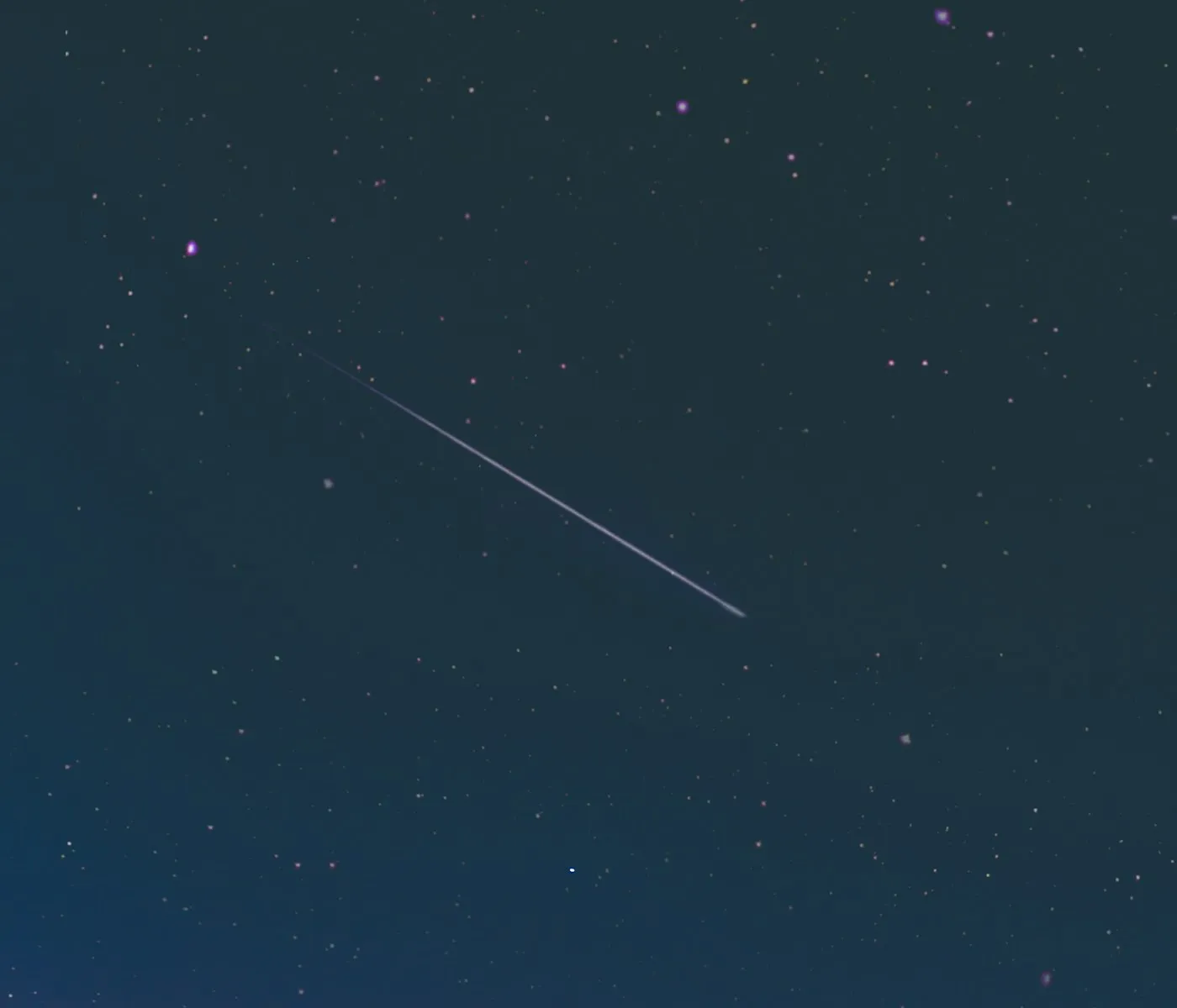 Shooting Stars stretch ceiling finish